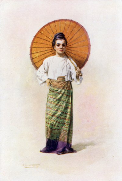 Ma-Hla-Byu (Miss Pretty and Fair) by Robert George Talbot Kelly